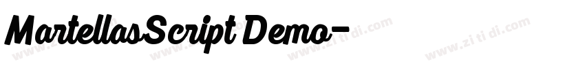 MartellasScript Demo字体转换